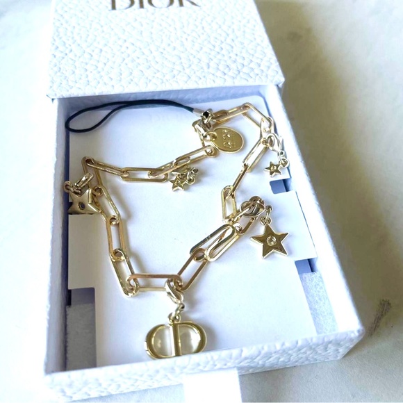 DIOR Phone Charm Bag Charm NEW IN BOX - Picture 2 of 6